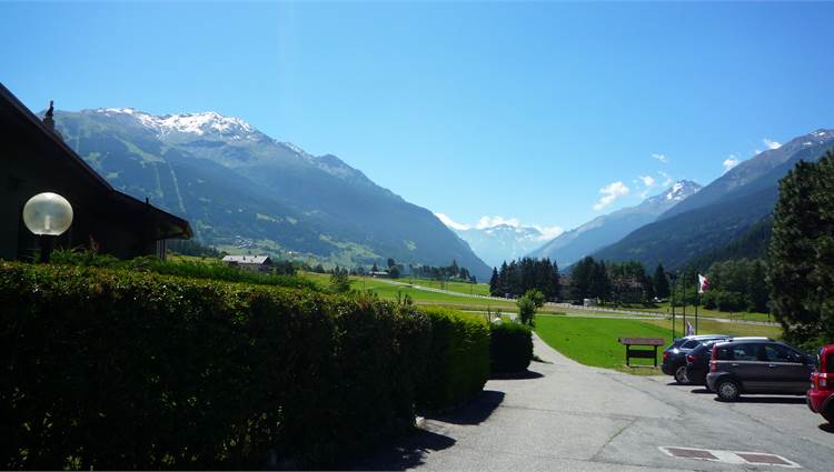 Vista dal giardino